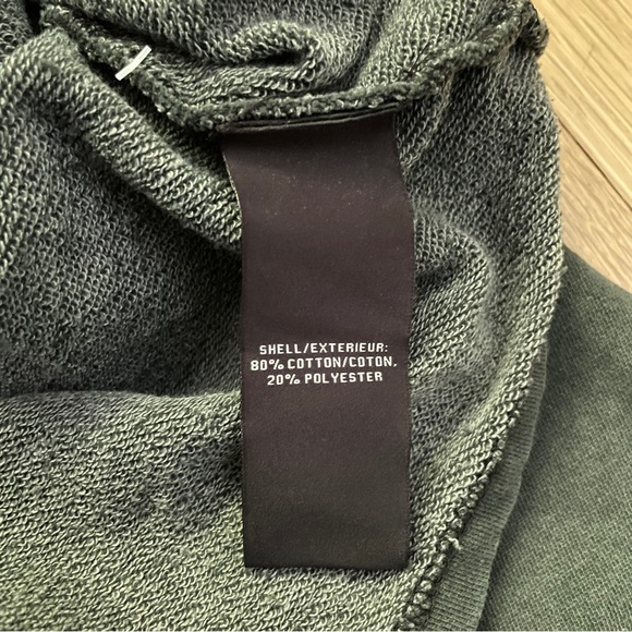 NWT Bagatelle NYC Ruffle Sleeve French Terry Sweatshirt Gray - Size Medium - Picture 10 of 13